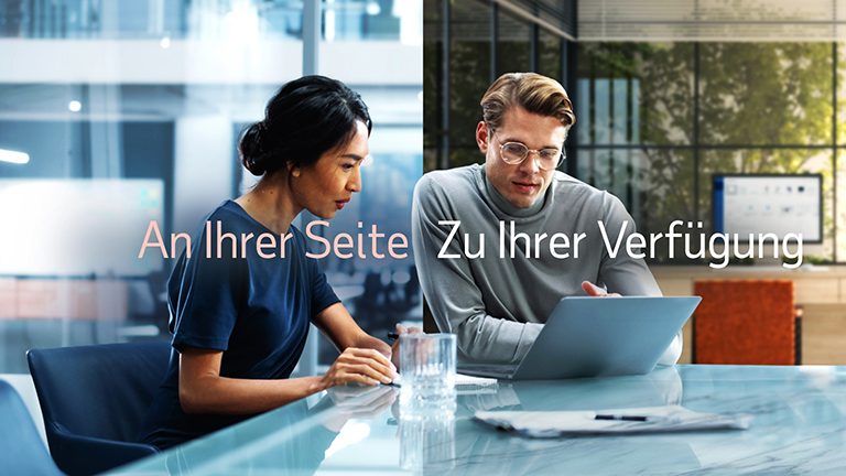 Mobile An Ihrer Seite Zu Ihrer Verfügung