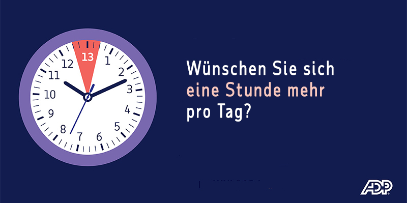 Sie wünschen sich, dass jeder Tag eine Stunde mehr hätte?