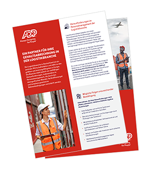 Ein partner für ihre gehaltsabrechnung in der logistikbranche