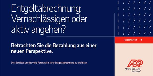 Entgeltabrechnung: Ignorieren Oder Optimieren? | ADP Deutschland