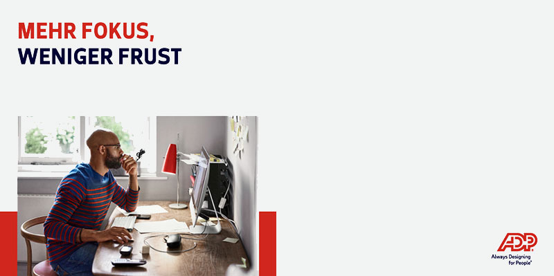 Mehr fokus, weniger frust