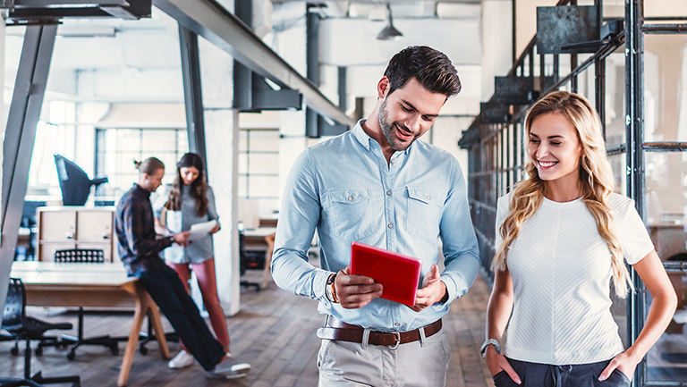 Mobile banner Human Resource Management System 